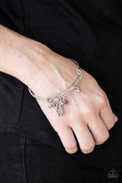 Treasure Charms - Pink Bracelet